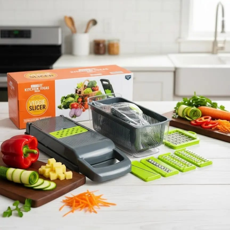 GearUP VC14 Premium 14-in-1 Vegetable and Fruits Multifuction Cutting Slicer Kitchen Tools